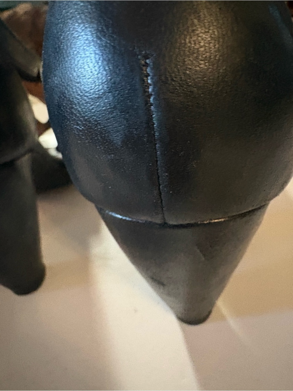 Miz Mooz black Leather heels - Picture 3 of 6